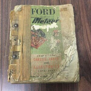Ford Meteor 1949 1954 Chassis Parts and Accessories Catalogue